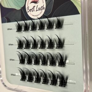 مژه چسب دار Best Lash مدل Soft Bloom (کد Zbp19)