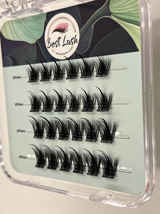 مژه چسب دار Best Lash مدل Soft Bloom (کد Zbp19)