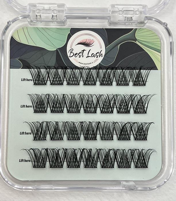 مژه مصنوعی Best Lash مدل Classic Flow (کد D30)